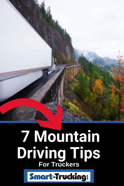 Driving in the mountains takes a specialized skill set, for the professional truck driver. 7 critical safety tips for keeping the rubber side down when driving a big rig on a steep grade or in mountain arreas. - Mountain Driving Tips For Truckers Driving in the mountains takes a specialized skill set, for the professional truck driver. 7 critical safety tips for keeping the rubber side down when driving a big rig on a steep grade or in mountain arreas. - Mountain Driving Tips For Truckers