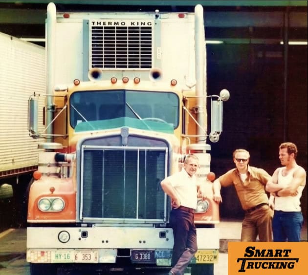 Monfort truck with Monfort drivers