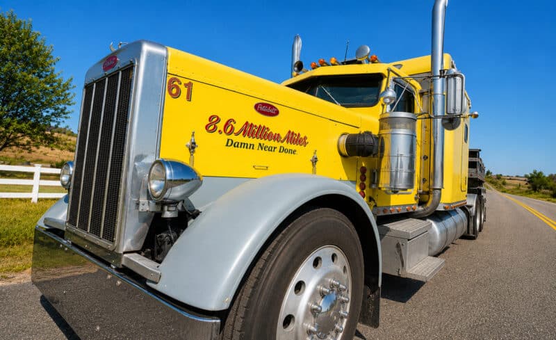 Bob Spooner Trucker, 1961 Peterbilt 281.